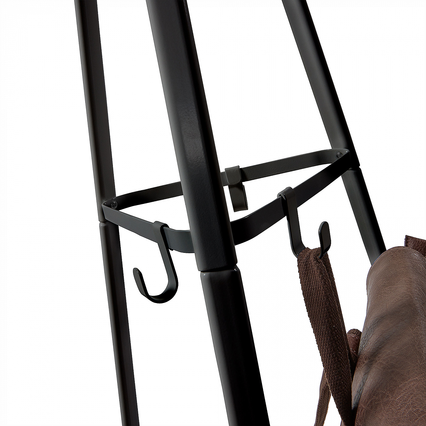 069067 Вешалка металлическая черная La Forma Stearn 