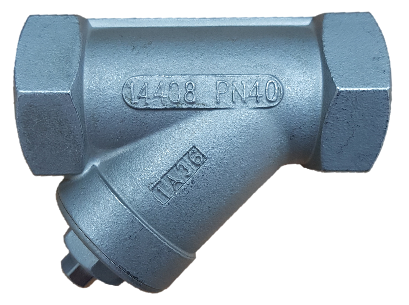 Danfoss Фильтр сетчатый Y666, нержавеющая сталь Y666 Фильтр сетчатый Ду20 Ру40 резьб 149B5274  - Вид №1