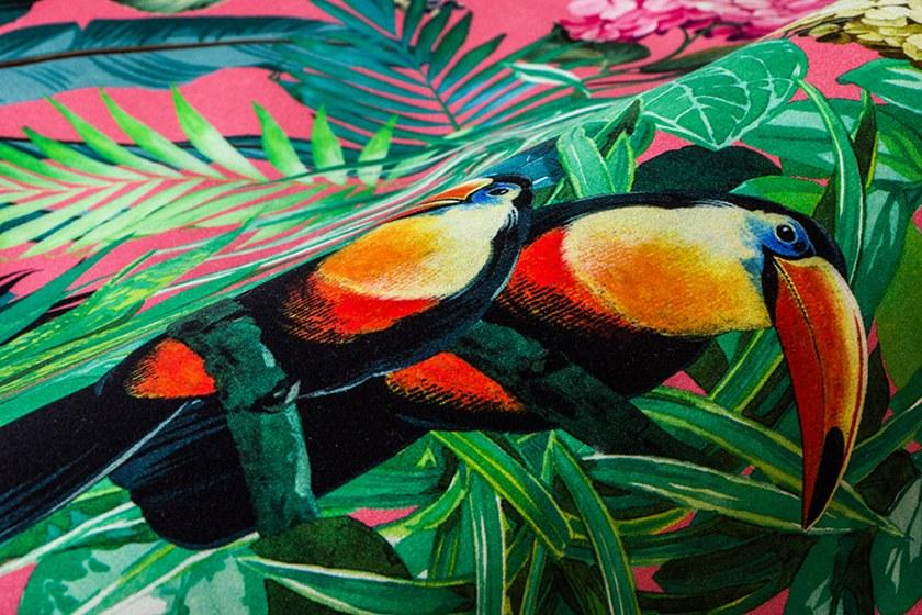 Aldeco Ткань с цветочными мотивами Bloom sun-id-1417879 - Вид №2