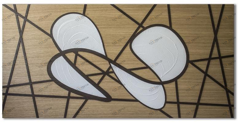 LIGNIS® Деревянная картина, инкрустированная барельефом Capriccio 11.080