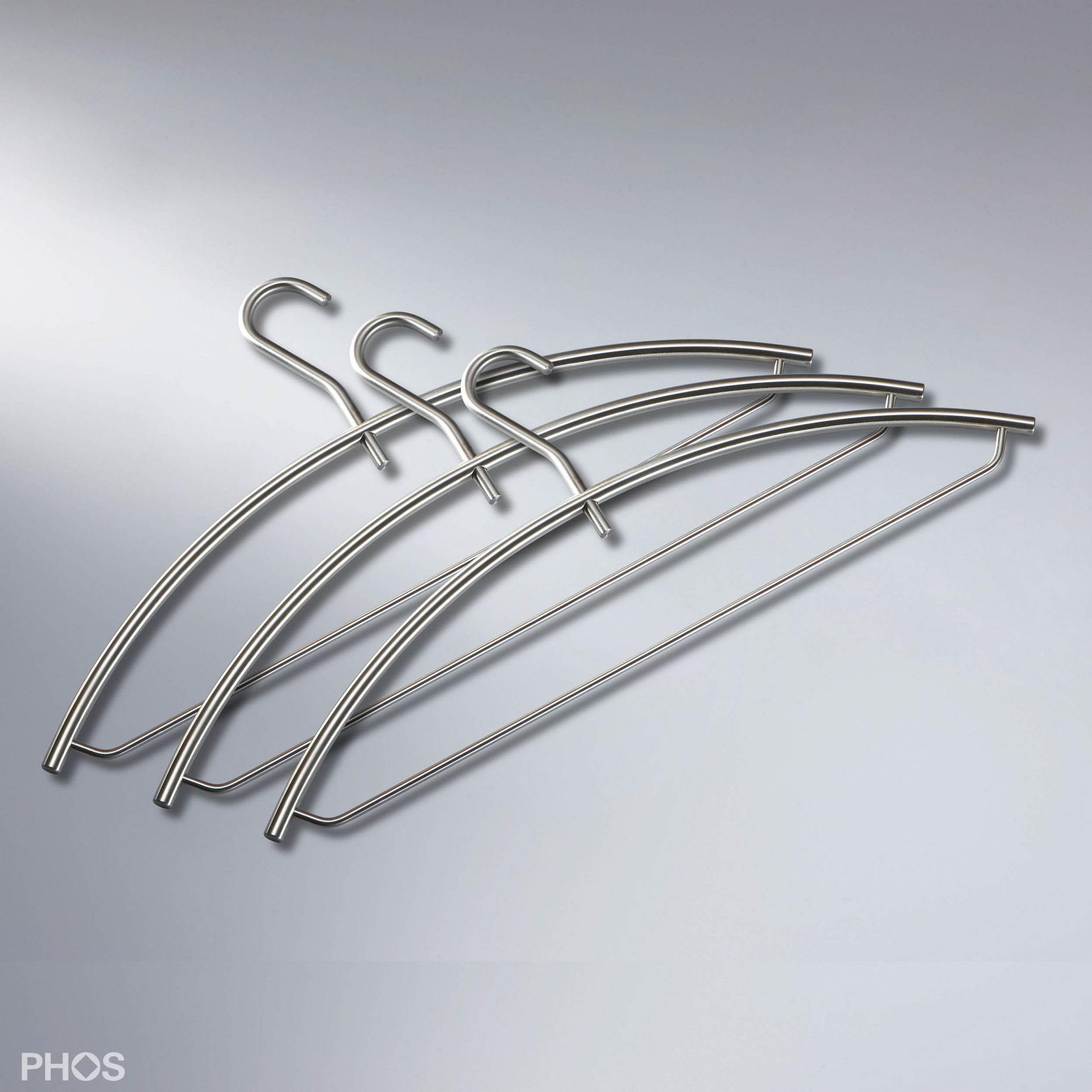 KB1H-Set Вращающиеся плечики для одежды с штангой для брюк, 3 шт. PHOS 