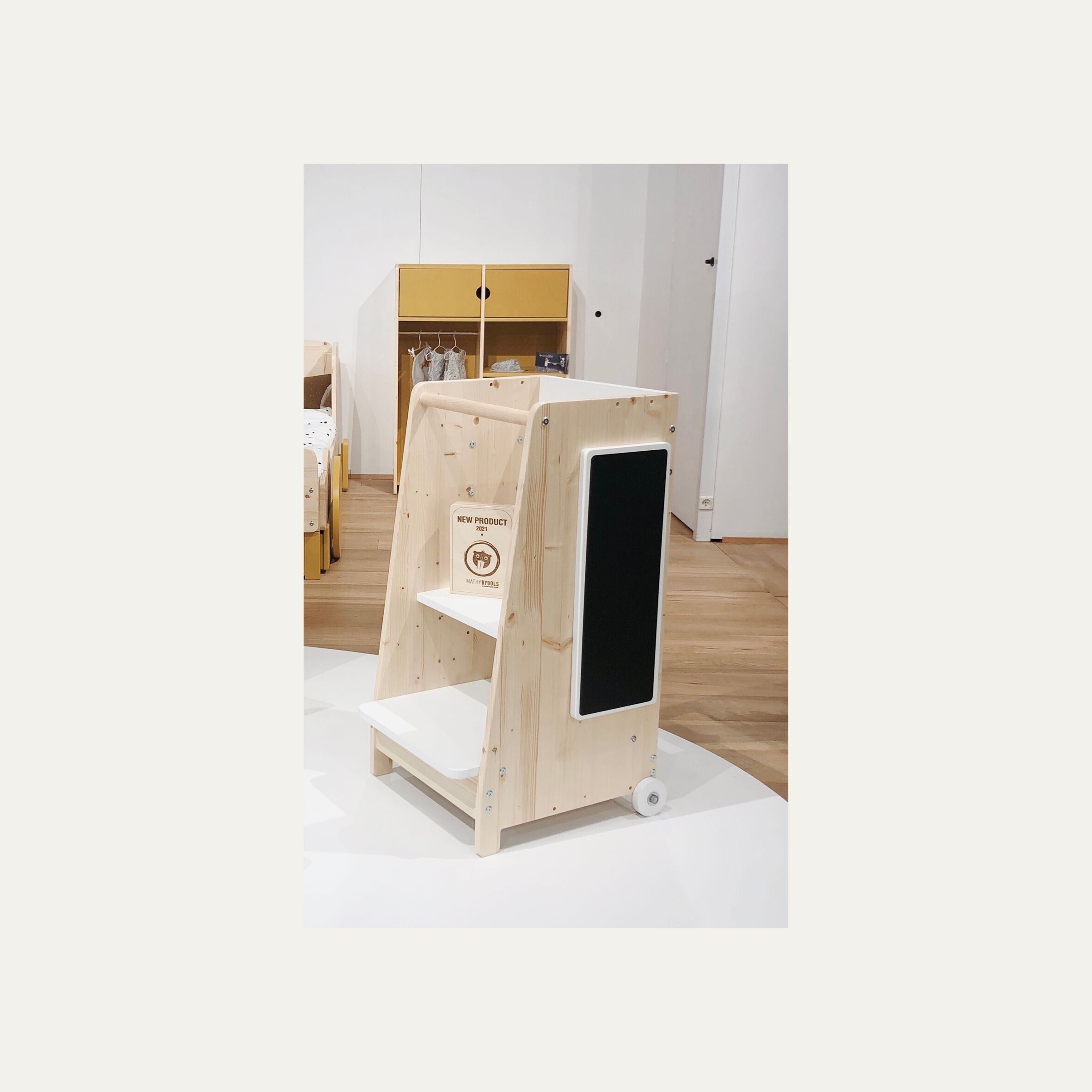 Регулируемая высота деревянный стул Mathy by Bols ASYMETRY ARCH-00149104 - Вид №17