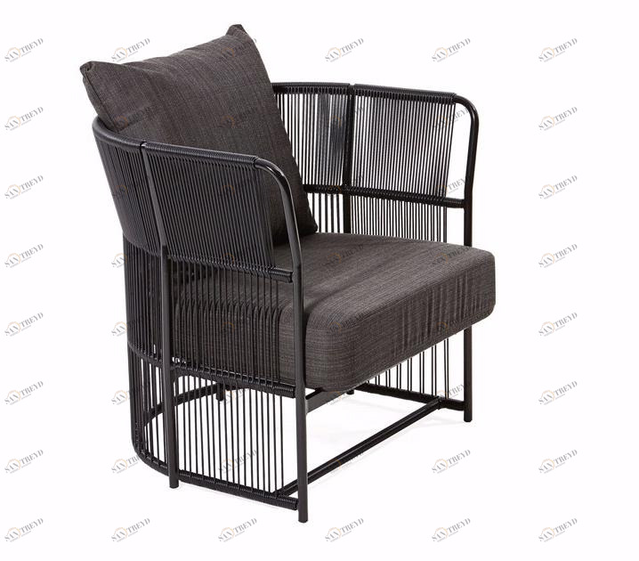 Varaschin Кресло из тканого синтетического волокна Tibidabo 1067