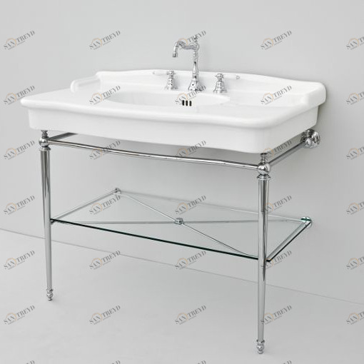 Консоль для раковины 112 см chromed metal HEA017 ArtCeram HERMITAGE Collections