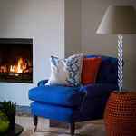 LU015A Кресло Stubbs со спинкой на пуговицах ijlbrown  - Вид №6