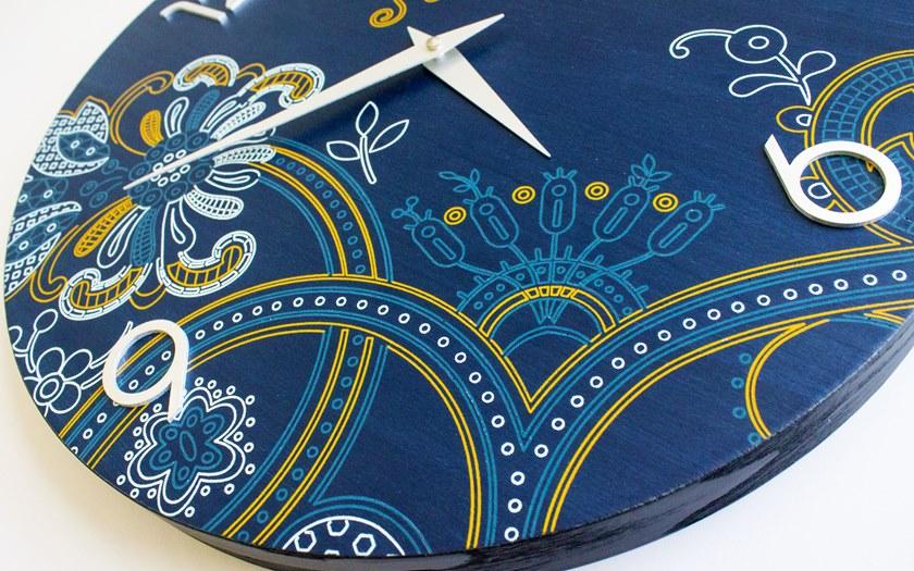 LIGNIS® Настенные часы из дерева с лепниной Dolcevita marrakech 10.045 / 10.123 - Вид №3