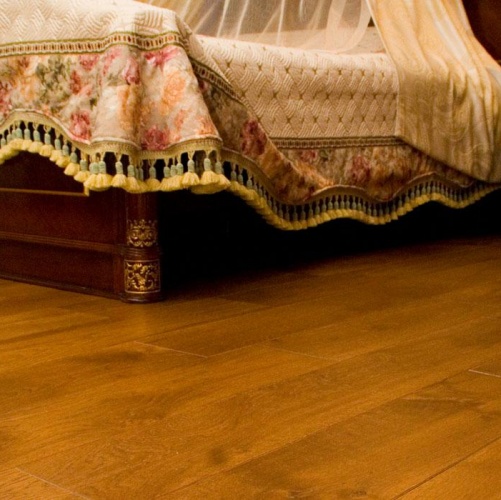 Массивная доска Magestik floor С покрытием Коньяк () (400-1800)x150x18мм Дуб с брашью (Текстурированная) 400-1800х150 мм MGK Magestic floor 2600300198 - Вид №1