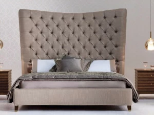 OPERA CONTEMPORARY Двуспальная кровать с высоким изголовьем