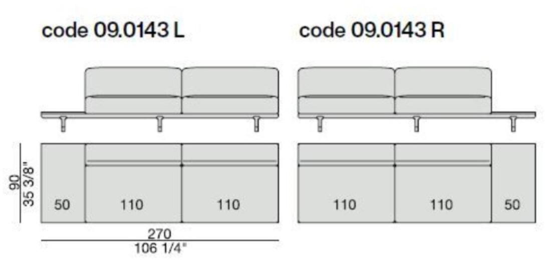Porada Модульный тканевый диван с вещевым ящиком Eighteen sun-id-1365862 - Вид №25
