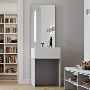 Toscoquattro Зеркало с люминисцентной подсветкой Elements жемчужно-серый