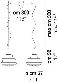 Vetreria Vistosi Хрустальный подвесной светильник Novecento sun-id-1437209 - Вид №6