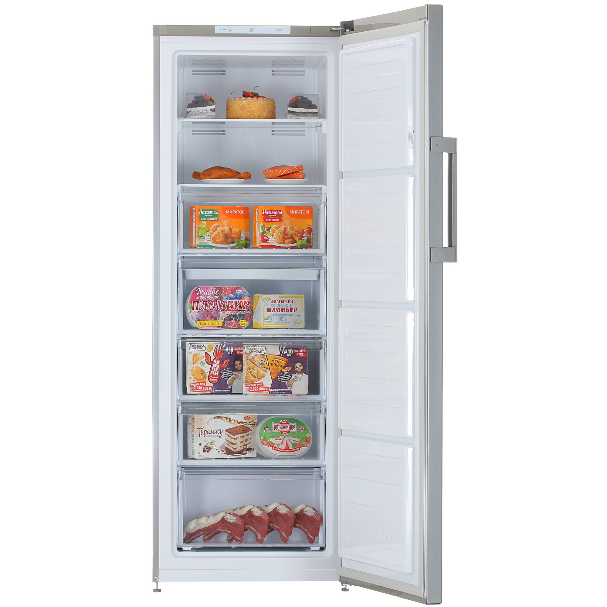 9918052 Морозильный шкаф  Beko B1RFNK292S серый STDN-0055570 - Вид №5