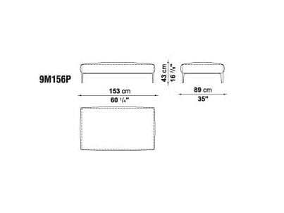 Кожаный угловой диван B&B Italia Michel ARCH-00098797 - Вид №40