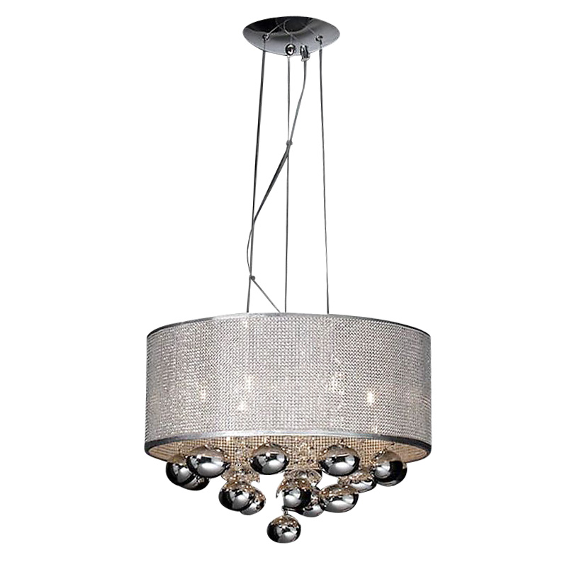 Подвесной светильник Andromeda 6 от Delight Collection P0173-06B DELIGHT COLLECTION ДИЗАЙНЕРСКИЕ 243618 Хром  - Вид №1