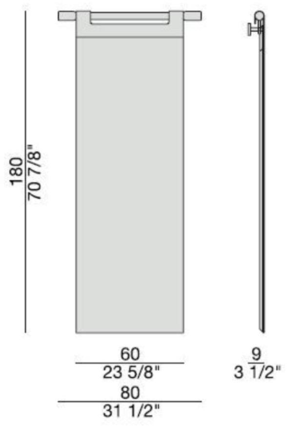 Porada Прямоугольное настенное зеркало Iron sun-id-1398663 - Вид №1