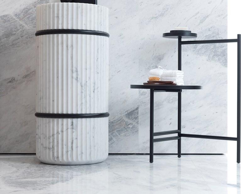 Подвесная раковина настенная овальная L'ANTIC COLONIAL Column белая sun-id-1408649 - Вид №3