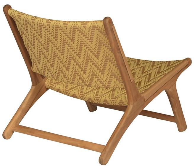 cbdesign Садовое кресло из тика и синтетики Vienna Tj 342f7 / tj 342f8 - Вид №2