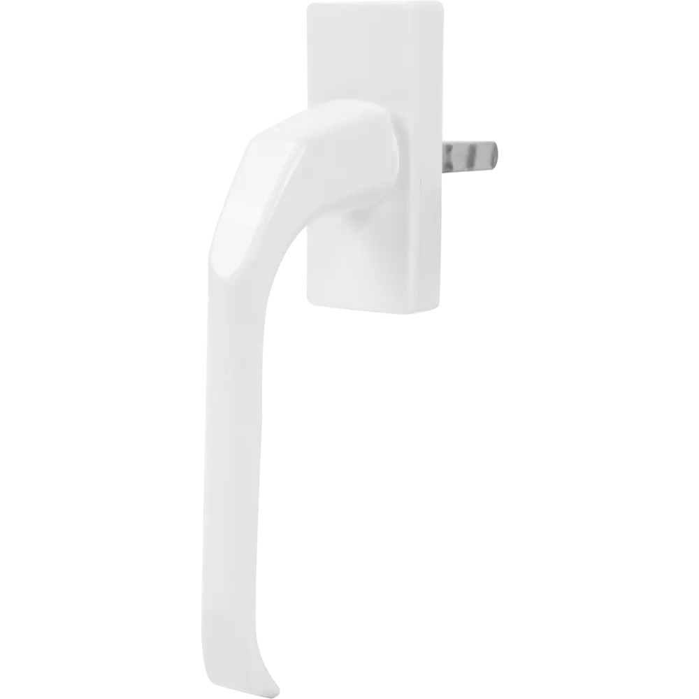 Ручка оконная TECH-KREP металлическая с винтами белая 12842619 STLM-0002453