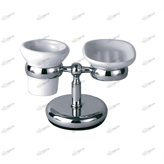 Мыльница и стаканчик для зубных щёток JOERGER Serie 1909 629.00.736.000