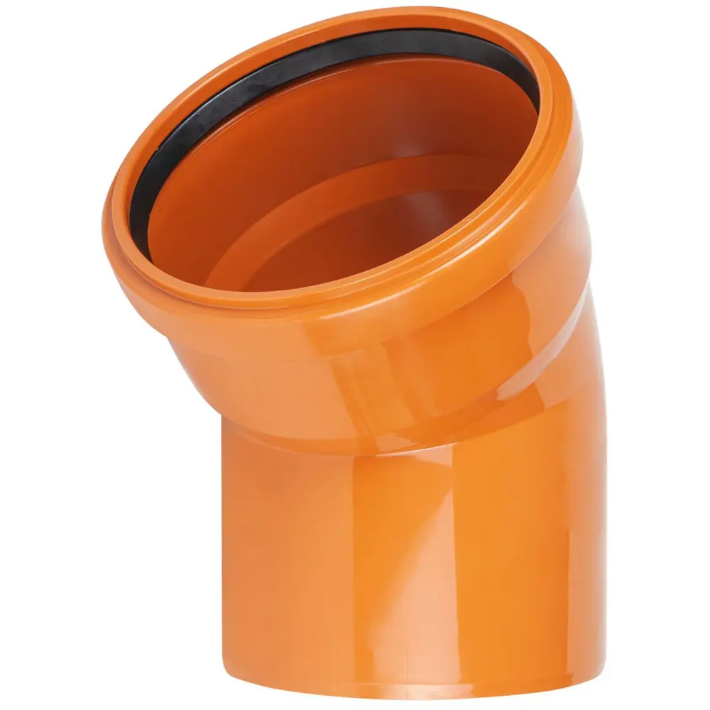 Наружный канализационный отвод Santreyd 45° 110 мм для безупречного стока 10445820 STLM-1019216