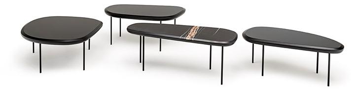 Living Divani Низкий деревянный журнальный столик Pebble sun-id-1466762 - Вид №2