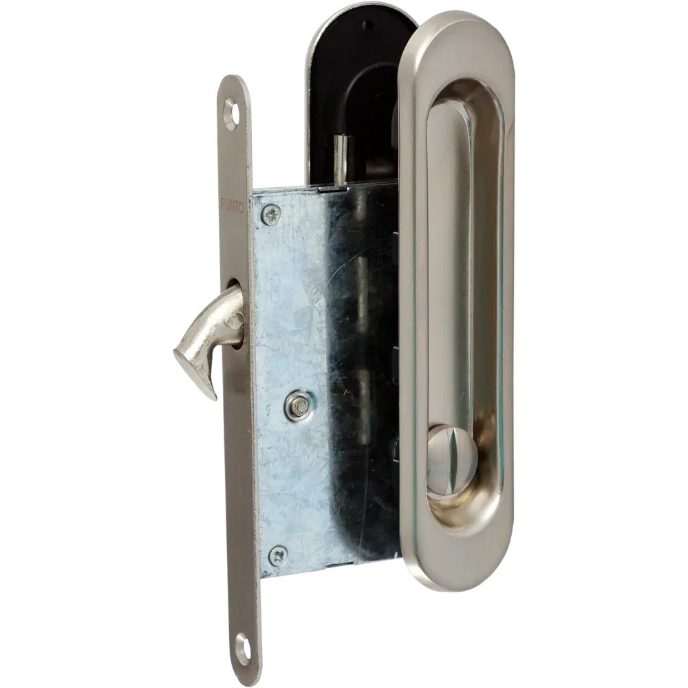 Набор ручек для раздвижной двери Punto Soft LINE SL-011 никель STLM-2203936