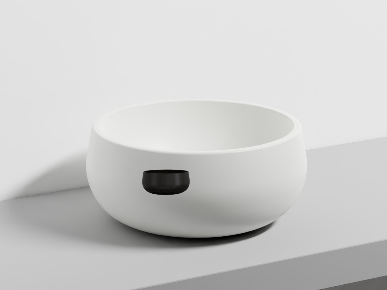 BATO-LV Накладная чаша Tino h19 cielo Le Bacinelle Ceramica Cielo