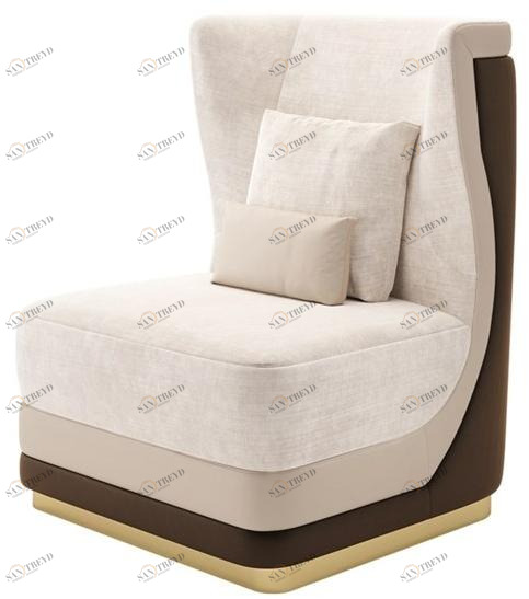 FRATO Кресло из бархата  Fup050008aab 