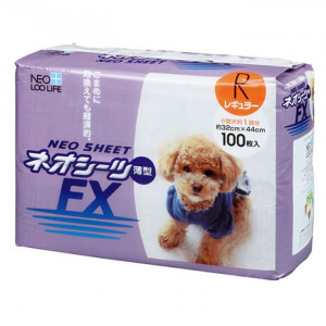 ПР0051176 Пелёнки для кошек и собак FX тонкие 32x44см 100шт NEO SHEET