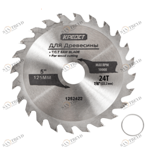 Диск пильный по дереву 190х36Tх30-20мм Креост 12923