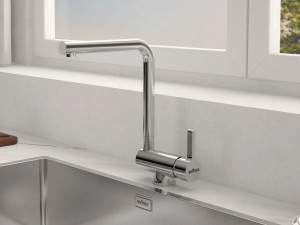 Подоконный кухонный смеситель