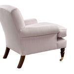 LU015B Кресло Stubbs с гладкой спинкой ijlbrown  - Вид №6