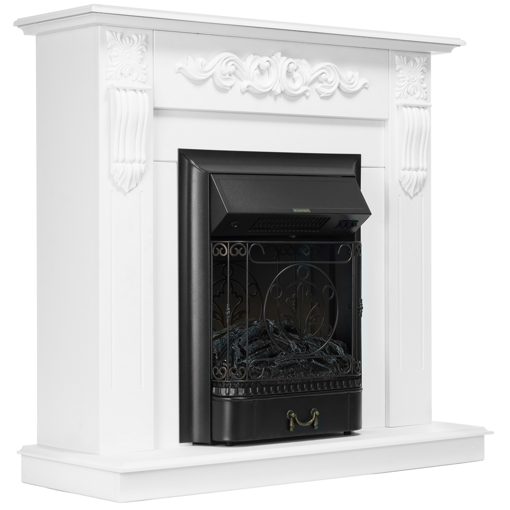 9911058 Каминокомплект RealFlame Dominica STD/EUG WT + Maj Lux STDN-0050486 - Вид №1