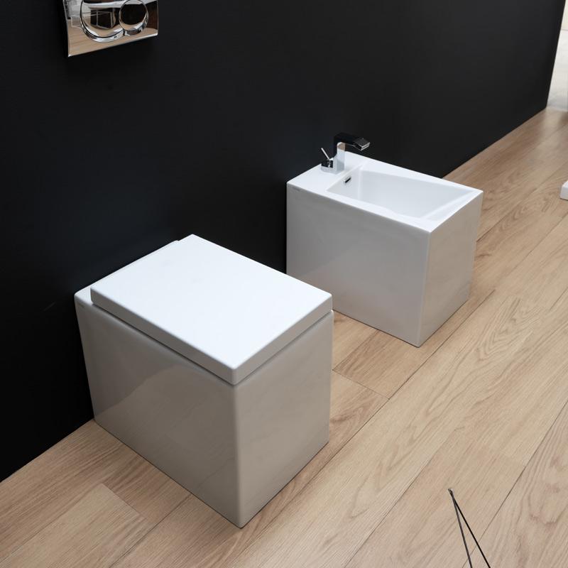 OZBI011 Напольное биде приставное GSG CERAMIC - Вид №4