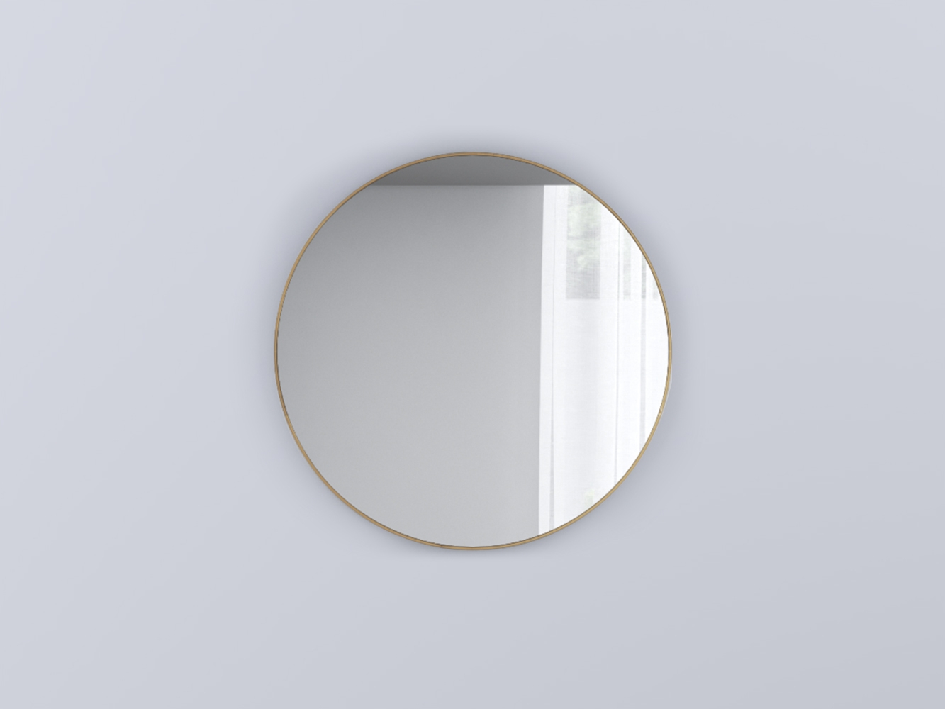 CASPT-BZ Зеркало круглое с крашенной рамой 120 cielo I Catini Ceramica Cielo