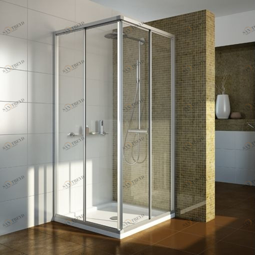 Душевая кабина 85x85 GK-422 стекло прозрачное GUTEWETTER PRACTIC SQUARE 85X85GK422