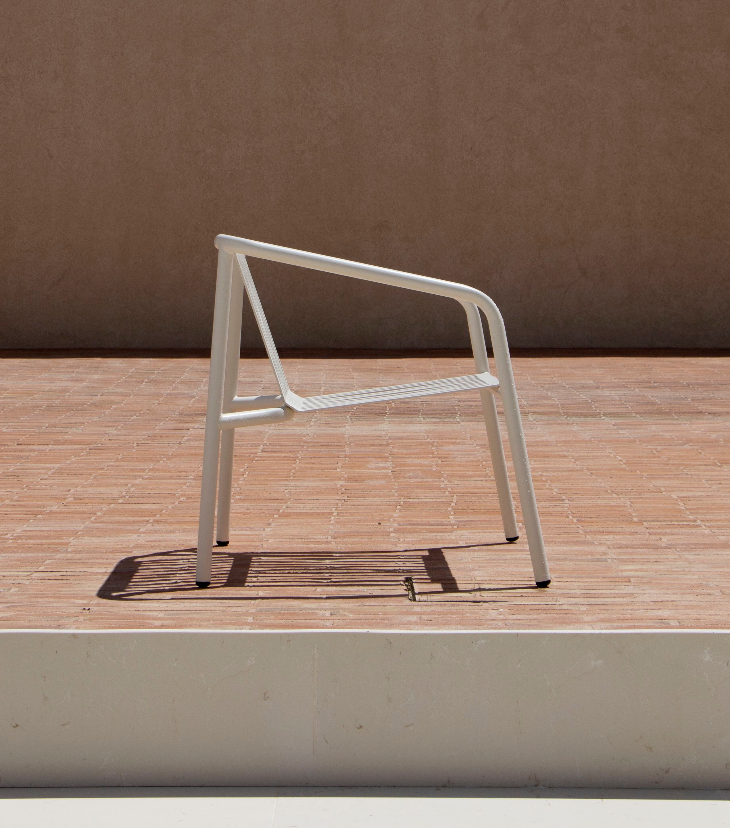 Алюминиевый садовый стул с подлокотниками Branca Lisboa Erva ARCH-00100316 - Вид №4