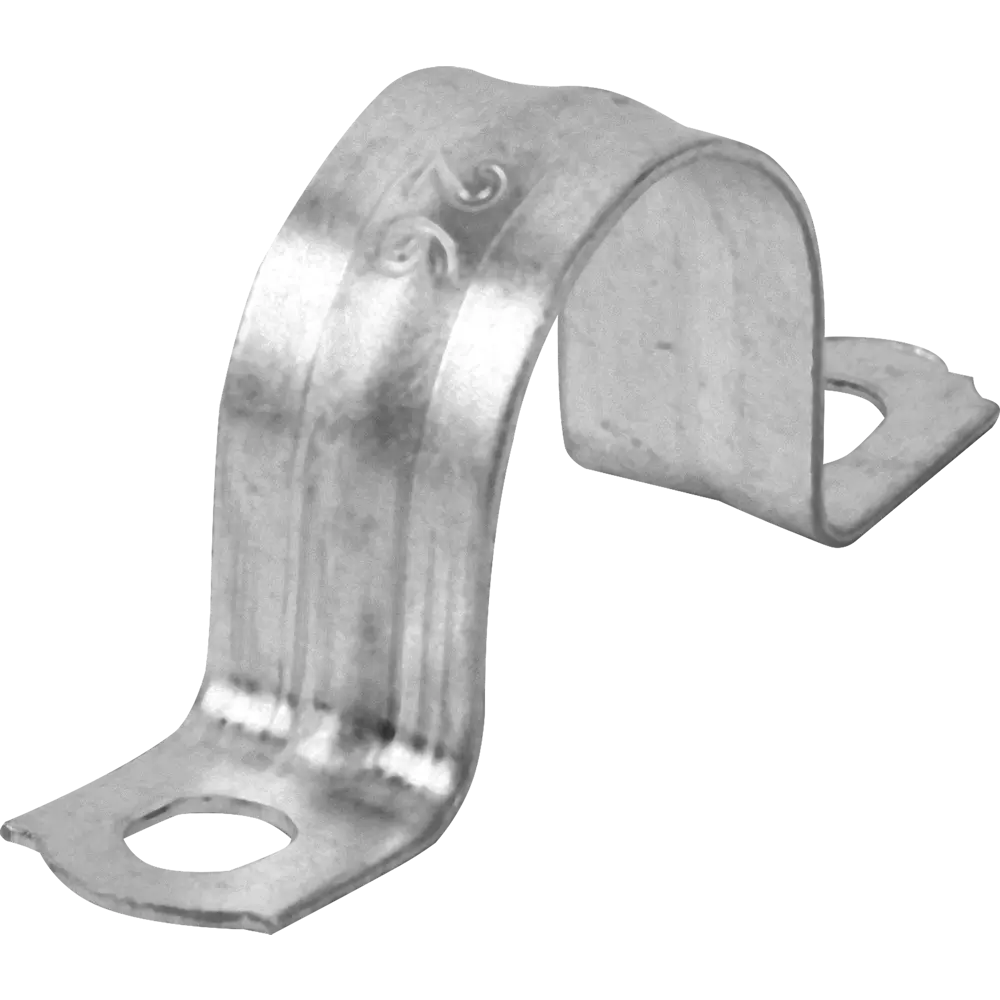 Скоба двухлапковая IEK D20 мм оцинкованная 10 шт. 18550545 STLM-2200500 Santreyd 