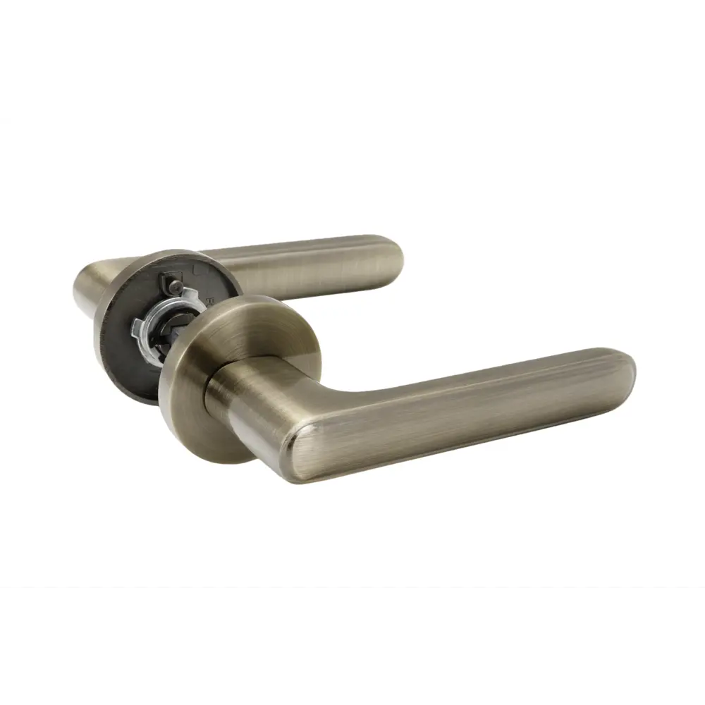 Дверная ручка на розетке Edson EDS-19-R2 без запирания цвет бронза STLM-2031398