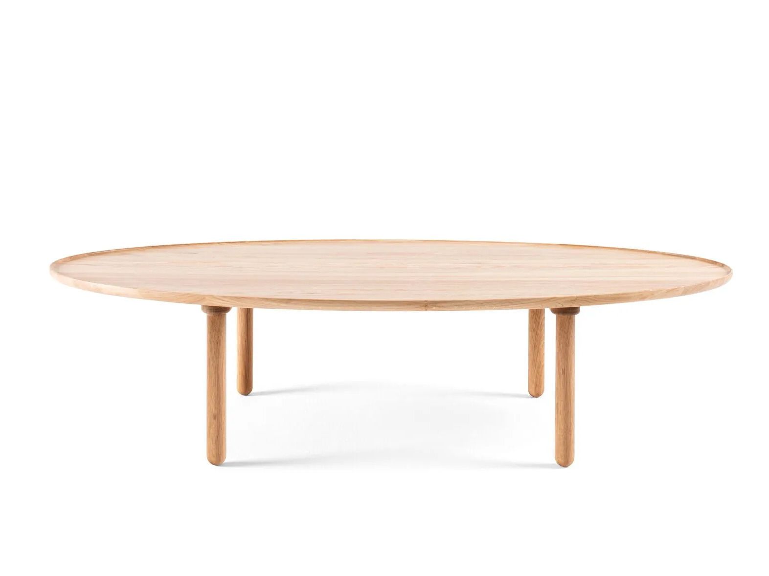 Овальный журнальный столик из дуба Gazzda Mu ARCH-00151248 - Вид №13