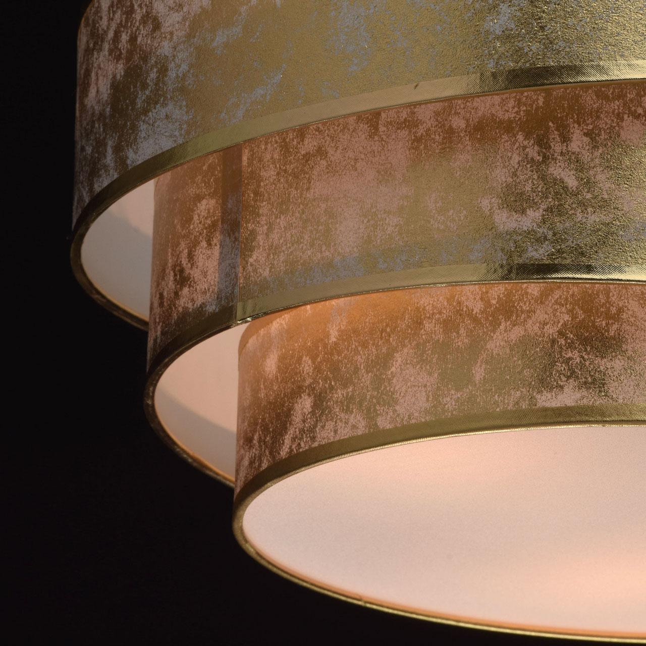 Подвесной светильник MW-Light Нора 454011003 MW-LIGHT ДИЗАЙНЕРСКИЕ, НОРА 199258 Золотой  - Вид №2