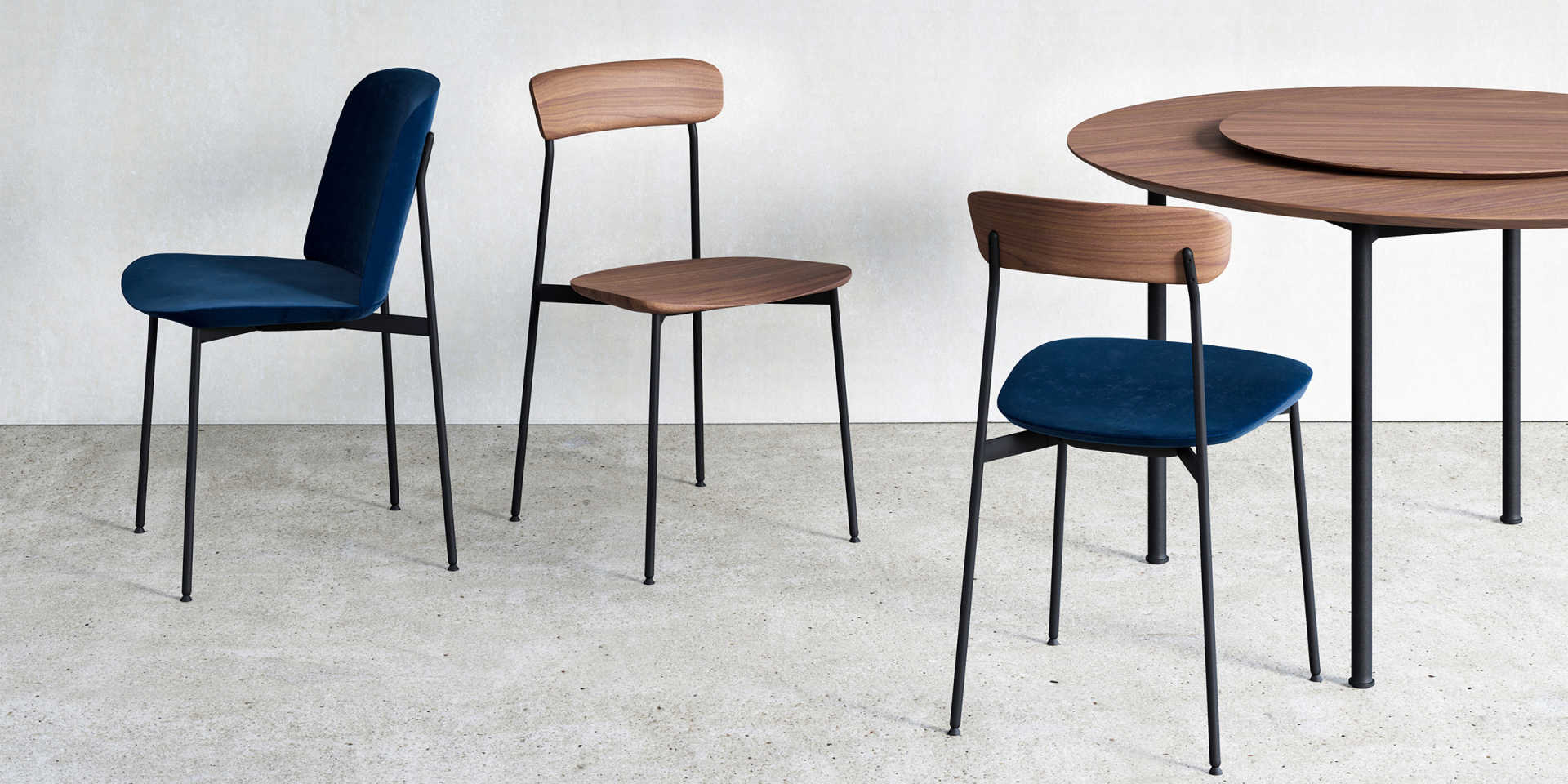 Обеденный стул Crawford U Stellar Works CR-S210-UP - Вид №3