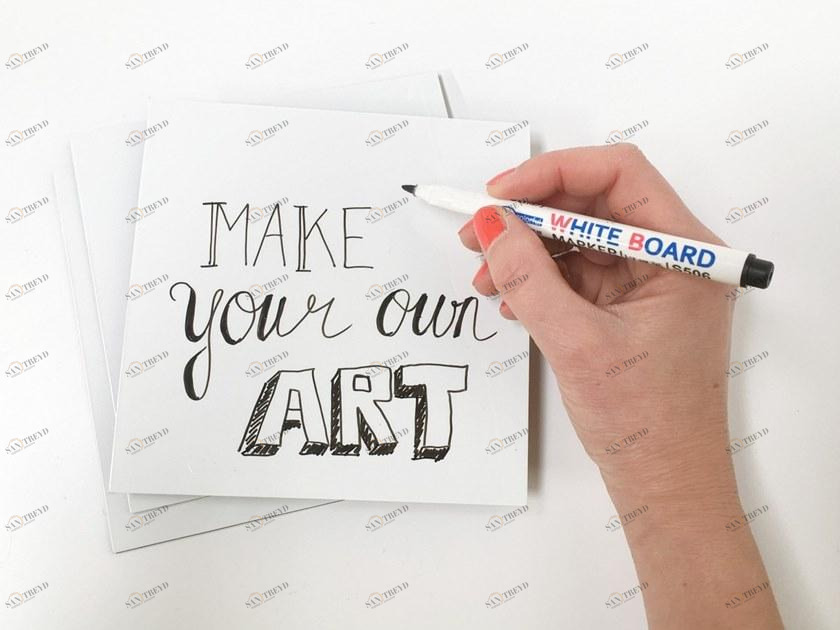 Groovy Magnets Настенный декоративный предмет из керамики Tiles M-tile-wb