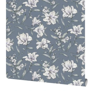 Обои флизелиновые Vog Collection Милена фиолетовые 1.06 м 90114-65