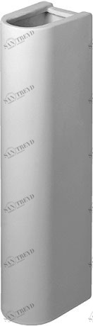 0865160000 Пьедестал для раковины овальная Duravit Starck 3