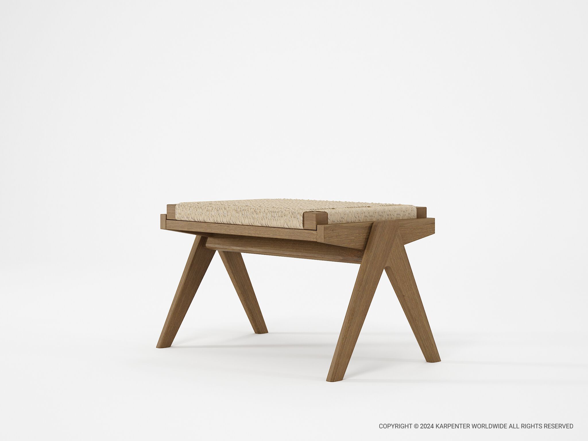 Подставка для ног из тикового дерева KARPENTER Tribute Outdoor ARCH-00021192