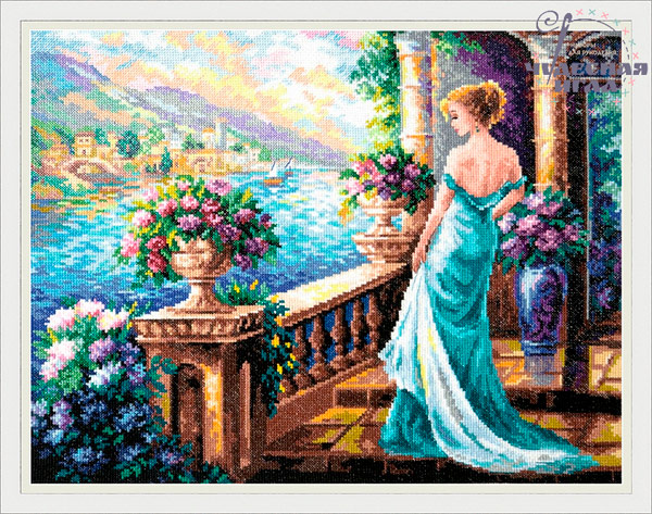 065-04 Моя богиня Набор для вышивания Чудесная Игла 40 х 32 см Чудесная игла 