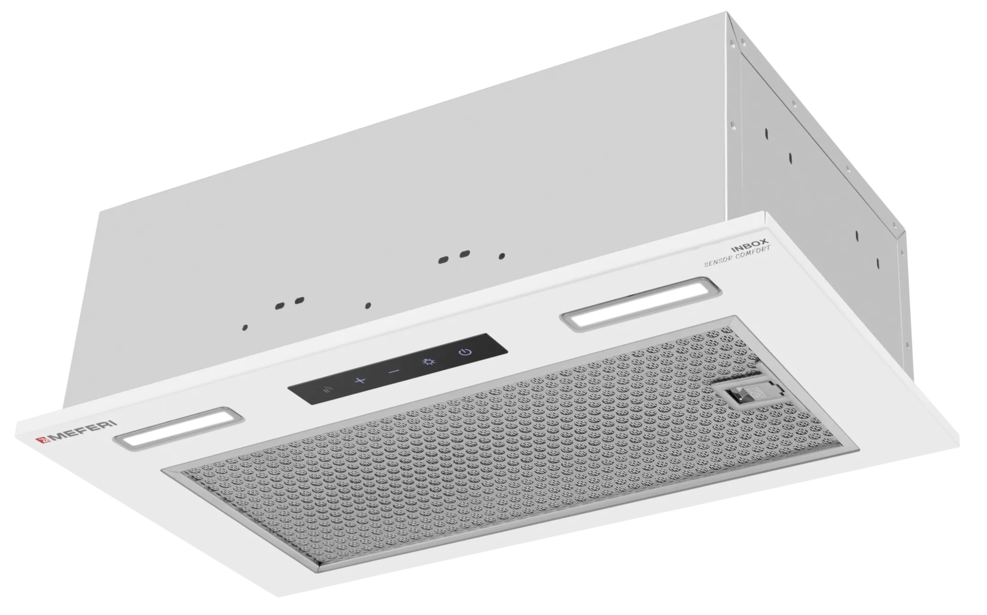 9270642 Вытяжка полновстраиваемая Meferi INBOX52WH SENSOR COMFORT белый STDN-0098357 - Вид №3