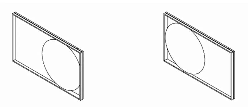 Круглое настенное зеркало с рамкой Rexa REFLEX ARCH-00148519 - Вид №6