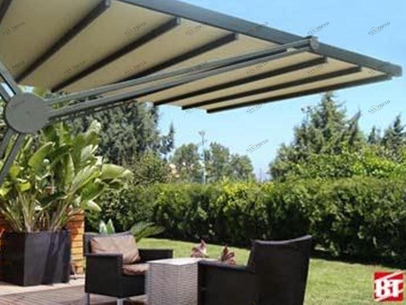 BT Group Пристенная пергола из алюминия sun-id-1484066